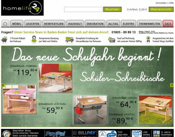Homelife24 Screenshot