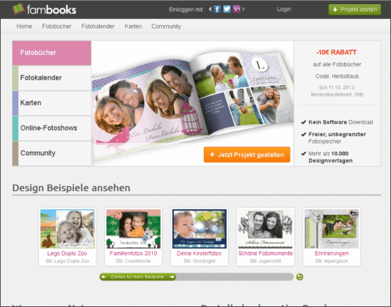 fambooks Screenshot