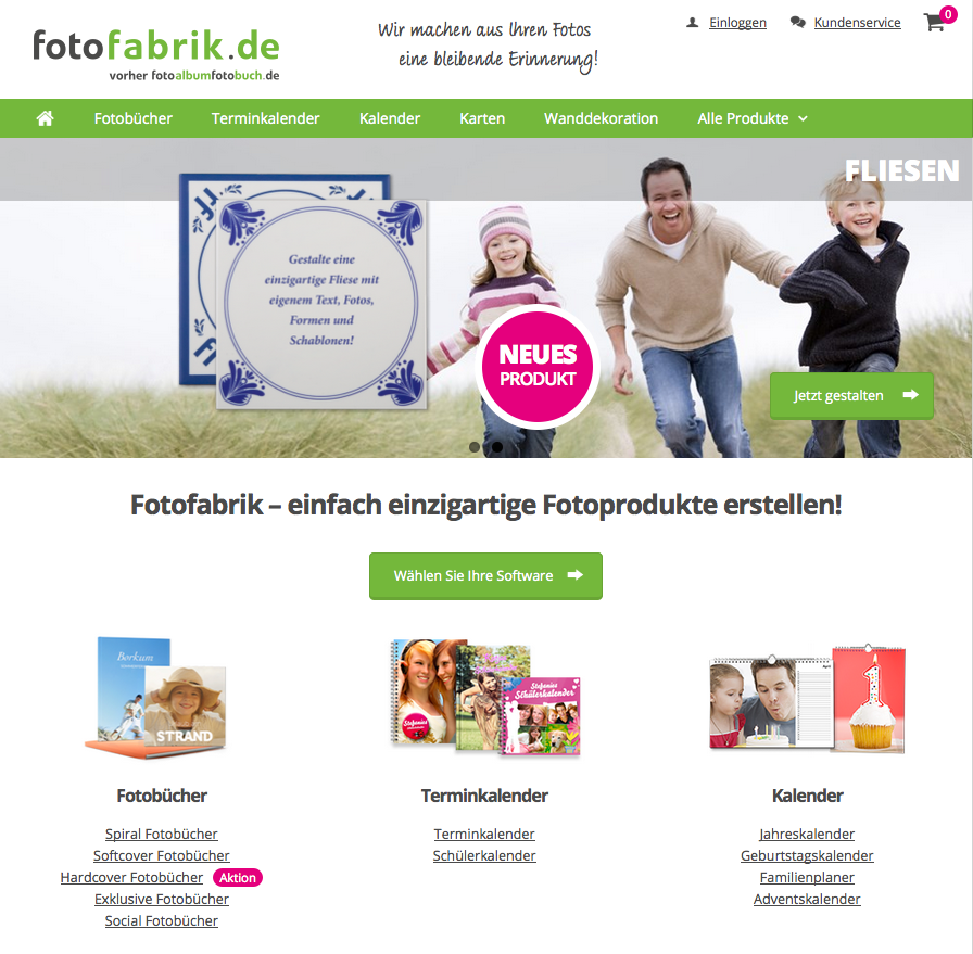 Fotofabrik.de Screenshot