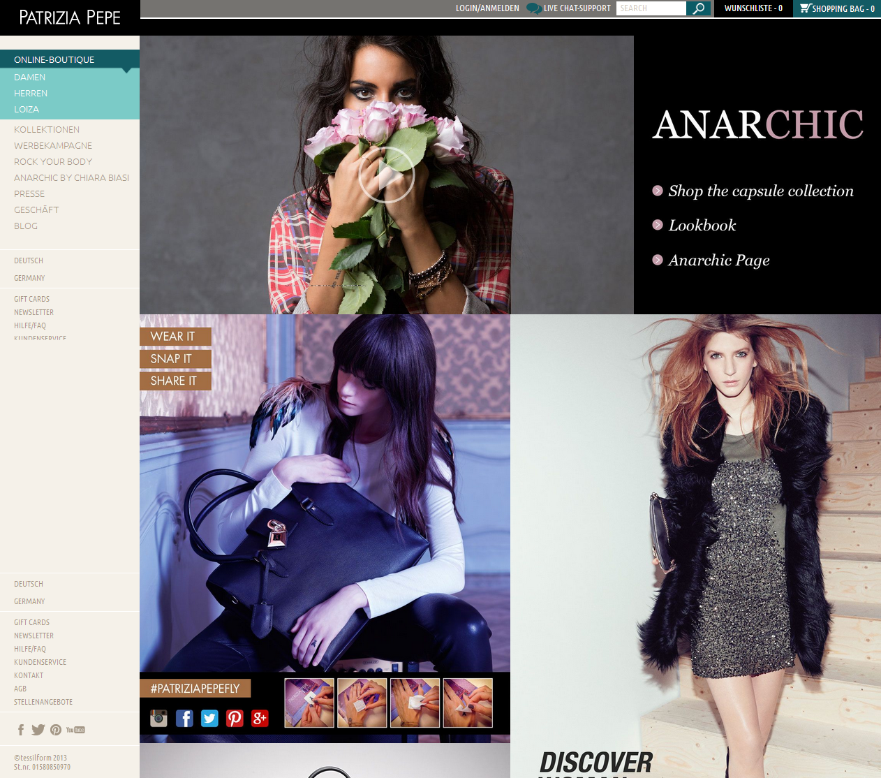 Patrizia Pepe Screenshot
