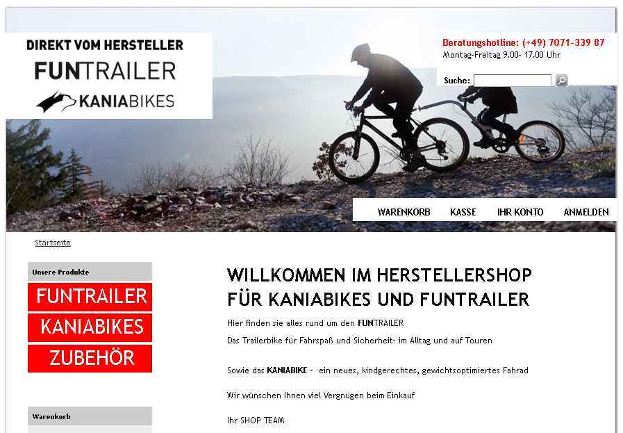 funtrailer.de Screenshot