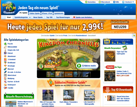 Big Fish Games Screenshot