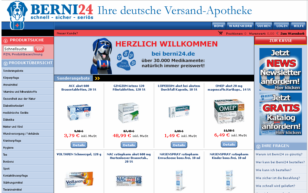 Berni24 Screenshot