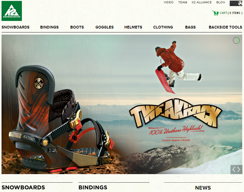 K2 Snowboarding Screenshot