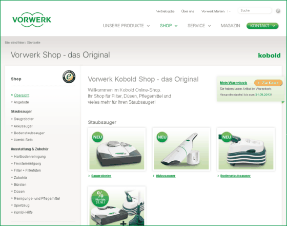 Vorwerk Screenshot