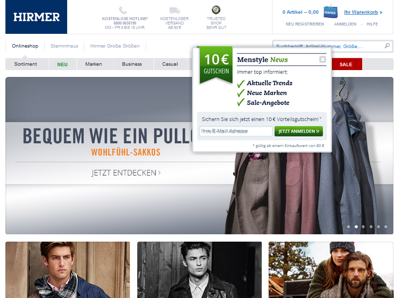 HIRMER Screenshot