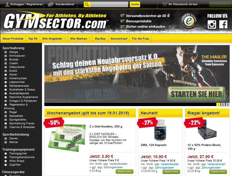 Gymsector Screenshot