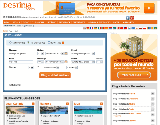 Destinia Screenshot