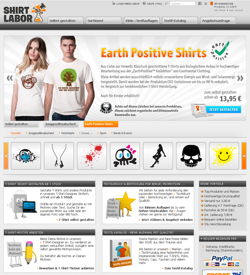 Shirtlabor Screenshot