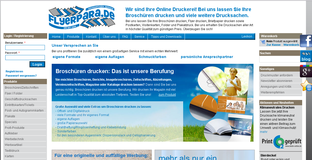 Flyerpara Screenshot