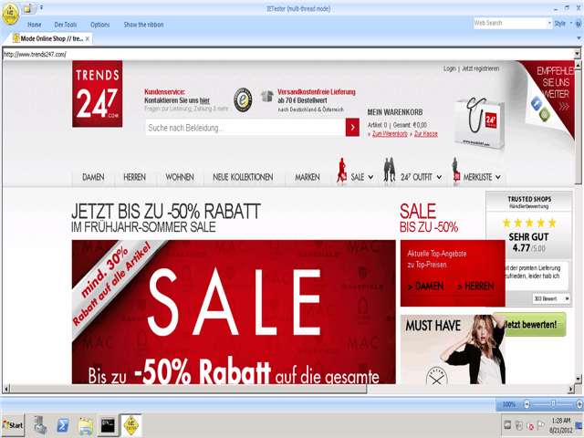 trends247.com Screenshot