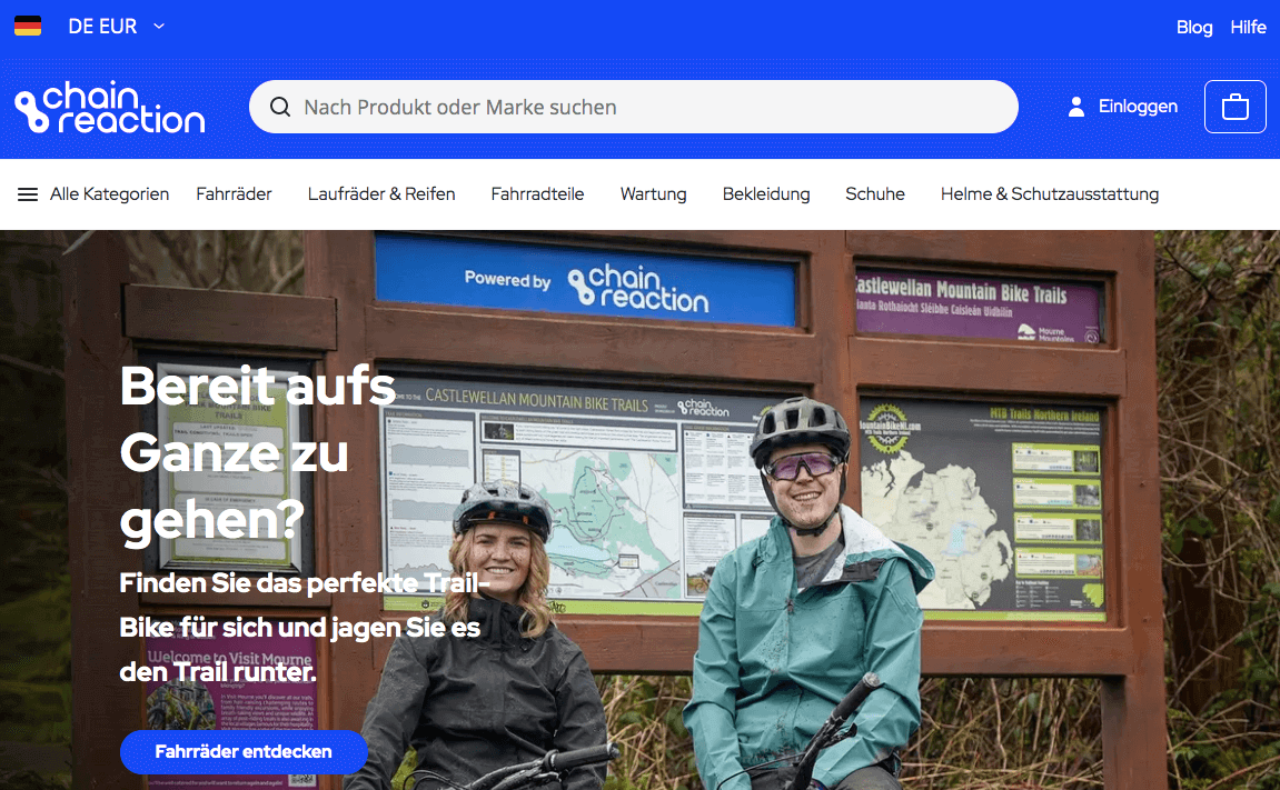 Chain Reaction Cycles Screenshot