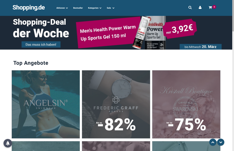 Shopping.de Screenshot