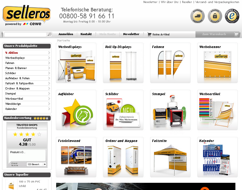 Selleros Screenshot
