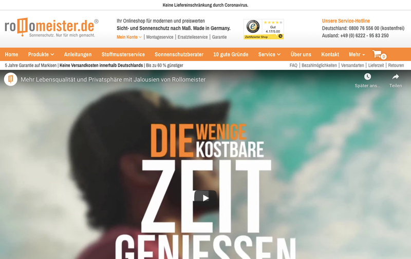 Rollomeister.de Screenshot
