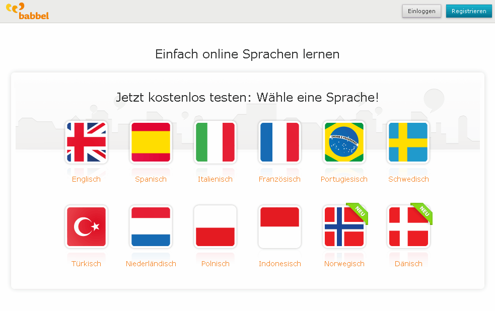 Babbel Screenshot