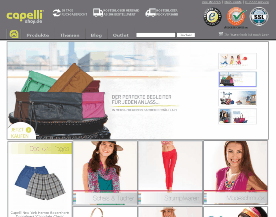 Capellishop Screenshot