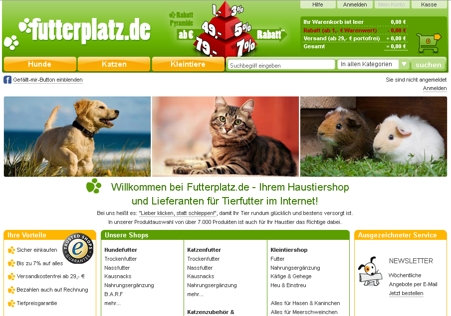 Futterplatz Screenshot
