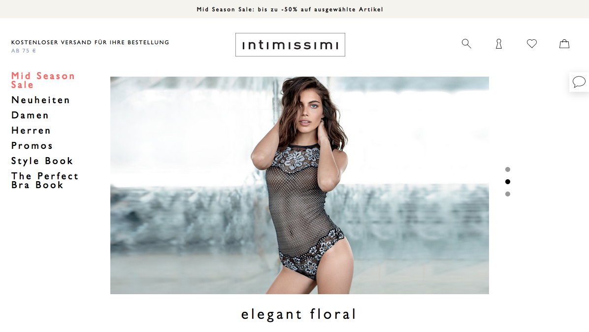 Intimissimi Screenshot