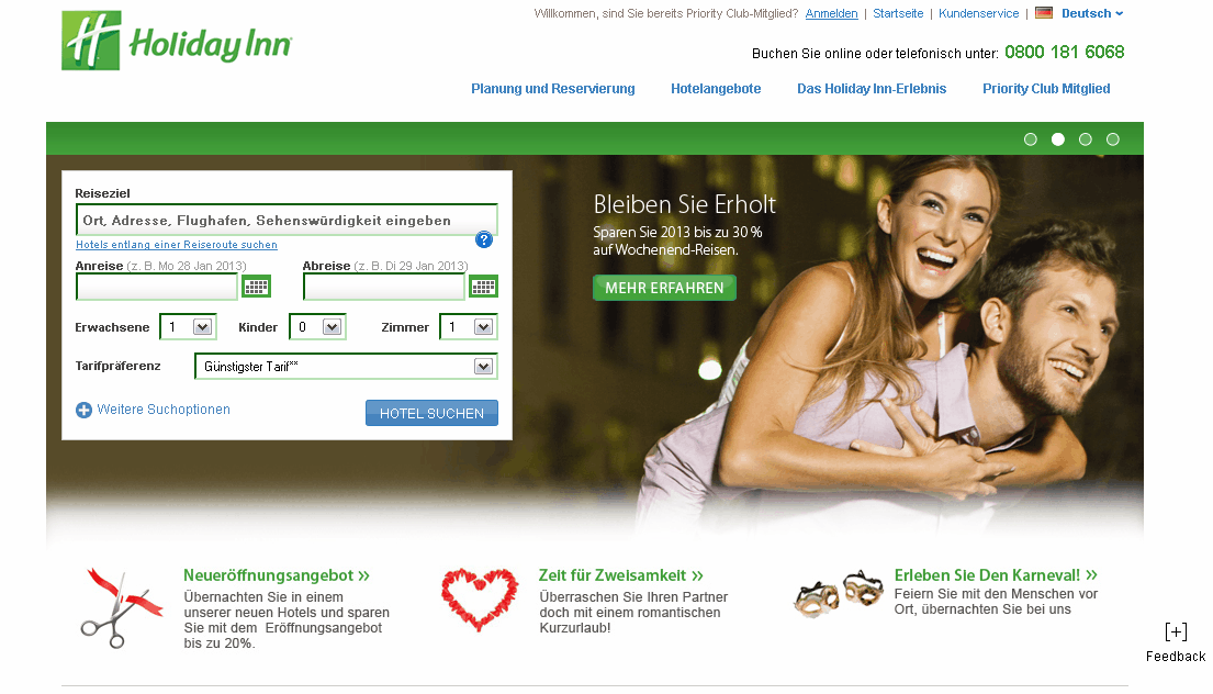 Holiday Inn Screenshot
