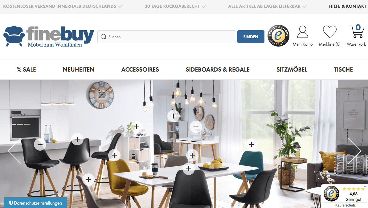 finebuy Screenshot