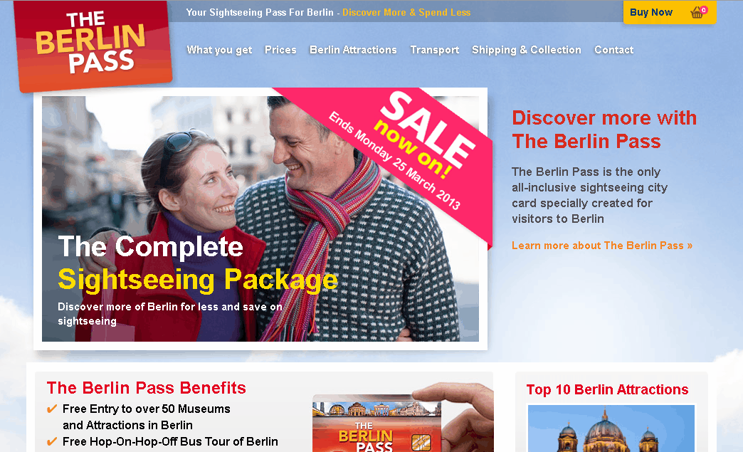 Berlin Pass Screenshot
