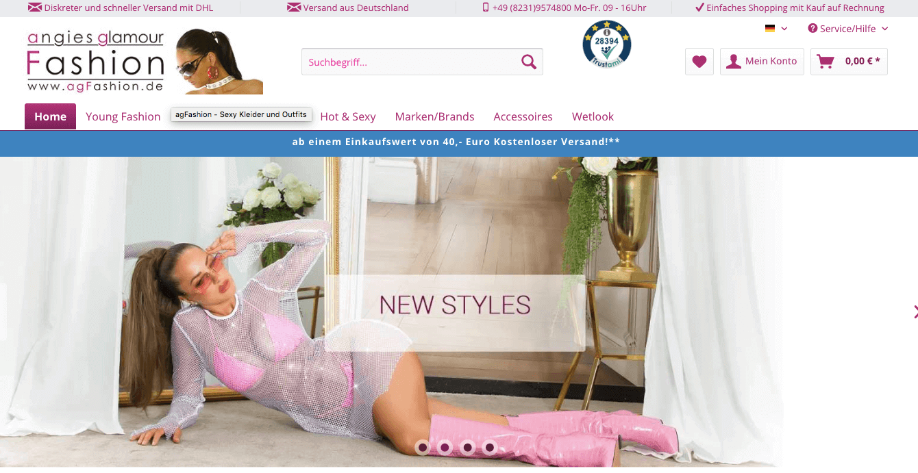 agFashion Screenshot