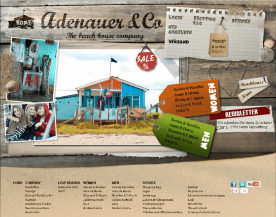 Adenauer.com Screenshot