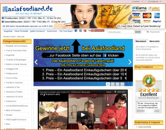 asiafoodland.de Screenshot