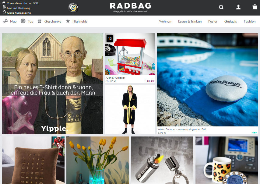 RADBAG Screenshot