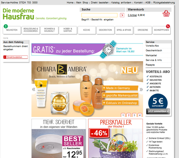 Die moderne Hausfrau Screenshot