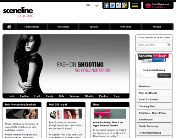 Sceneline Studios Screenshot