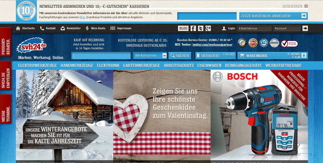 SVH24.de Screenshot