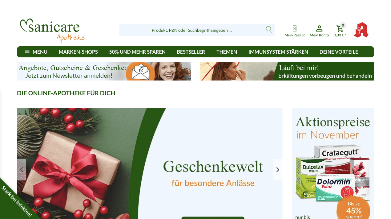 sanicare Screenshot