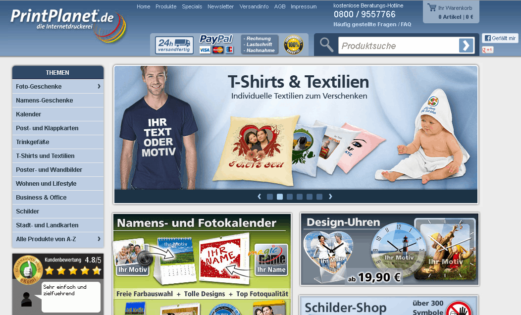 Printplanet Screenshot