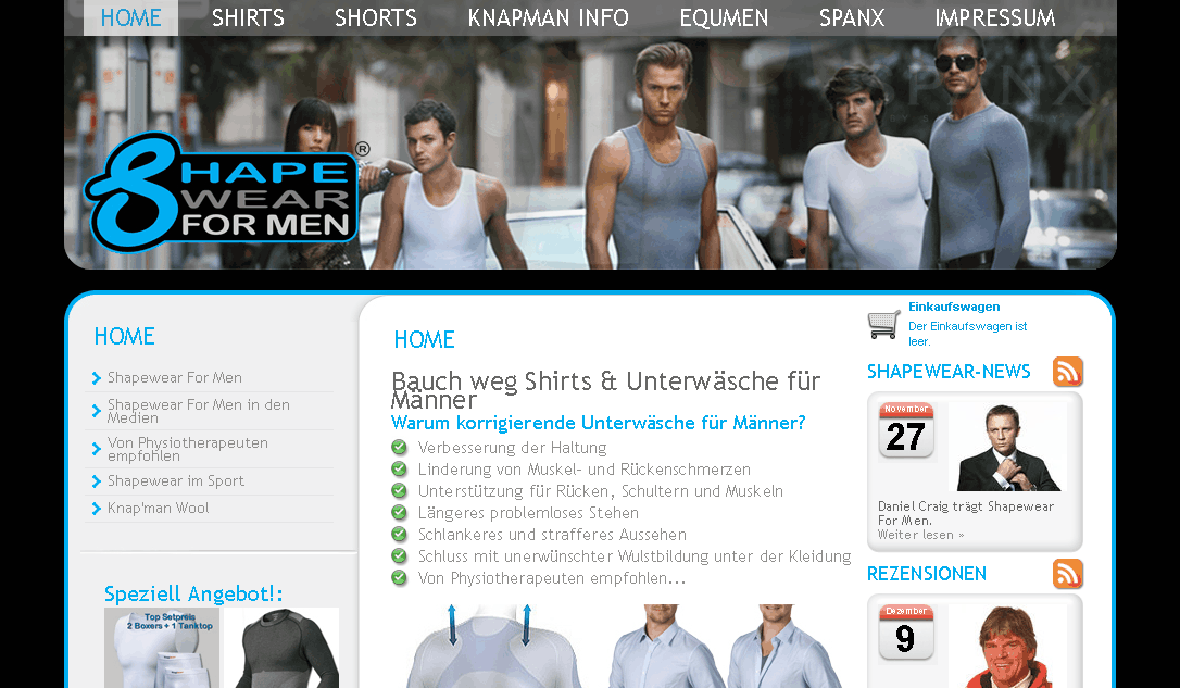 ShapewearForMen Screenshot