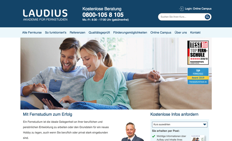 Studienwelt Laudius Screenshot