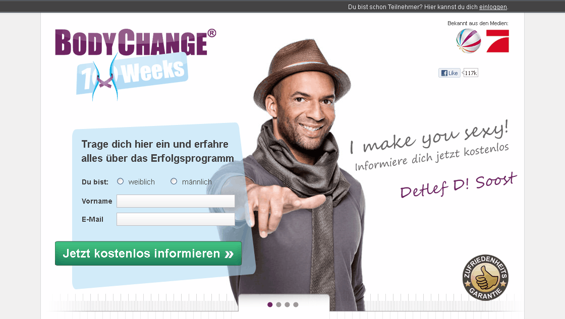 Bodychange Screenshot
