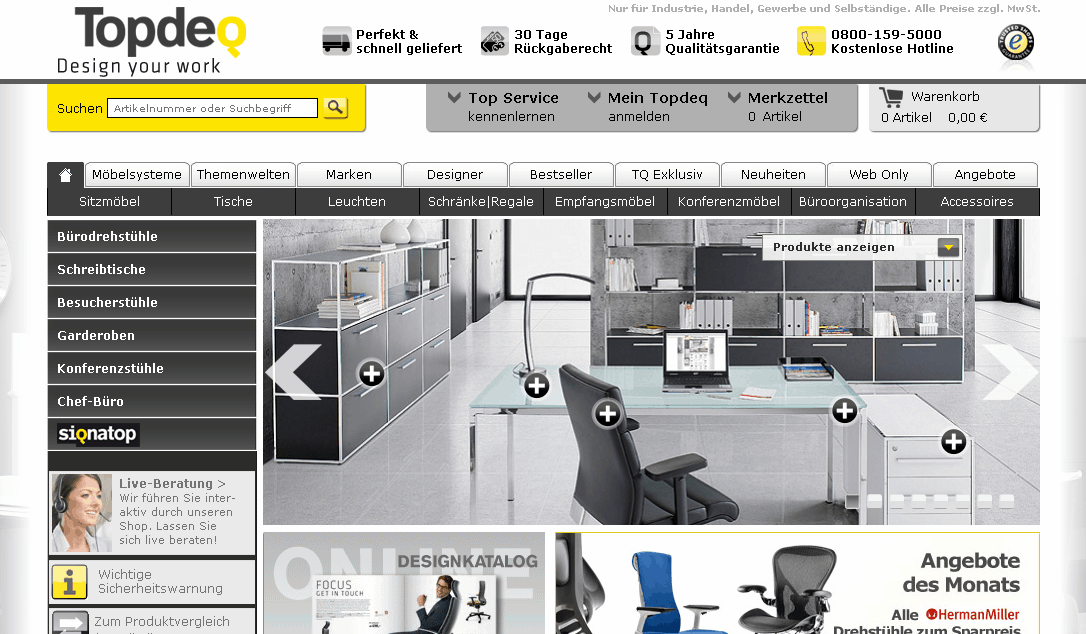 Topdeq Screenshot
