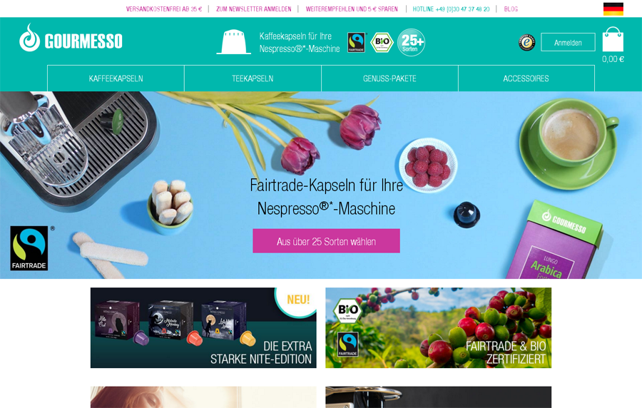 Gourmesso Screenshot