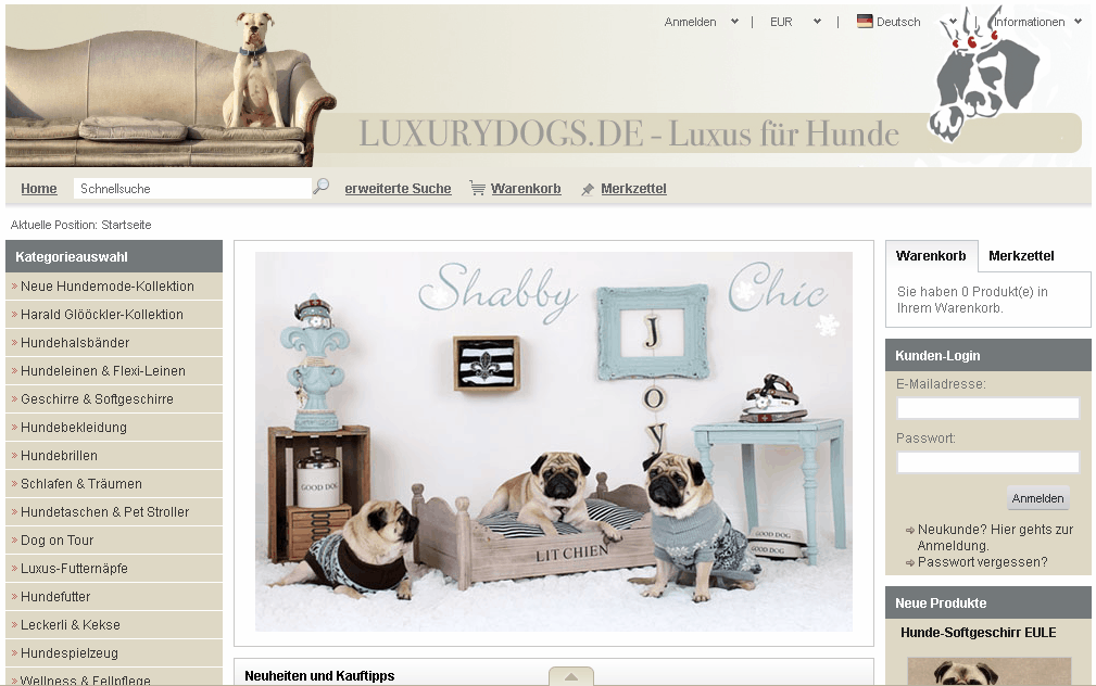LuxuryDogs Screenshot