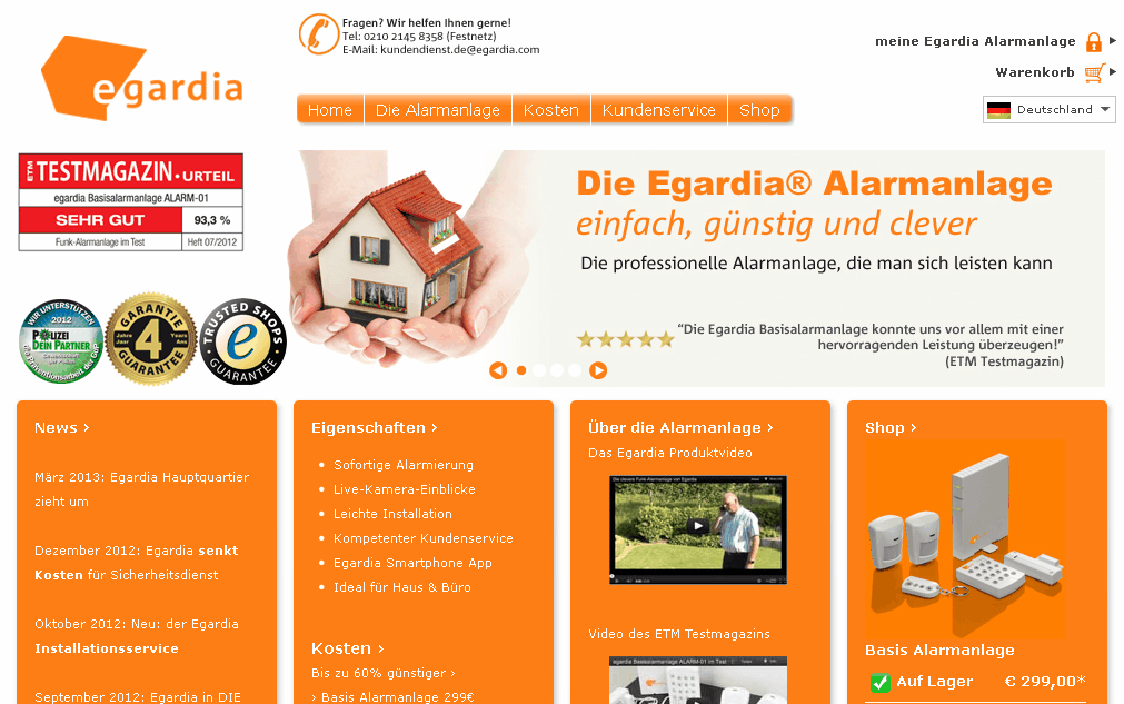 Egardia Screenshot