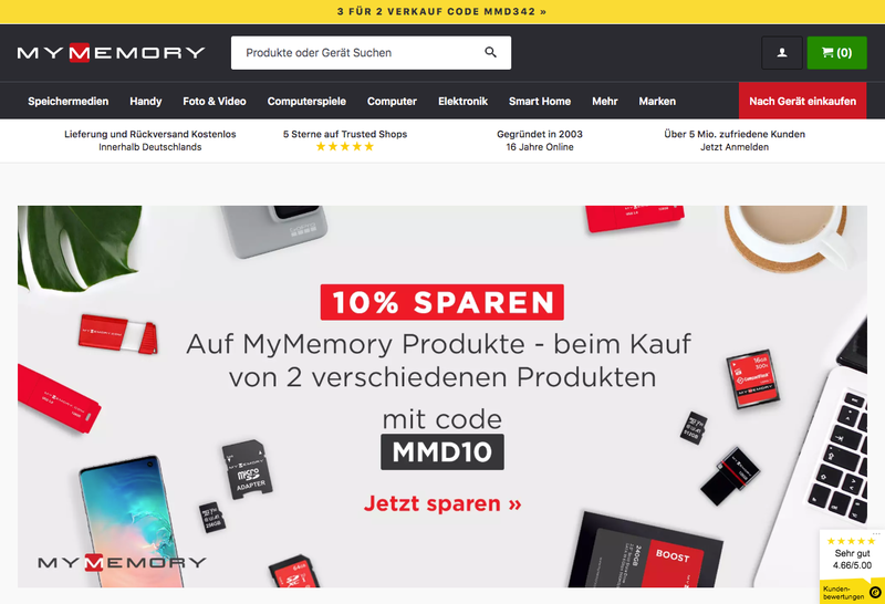 MyMemory Screenshot