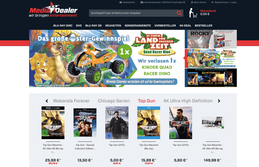 Media-Dealer Screenshot