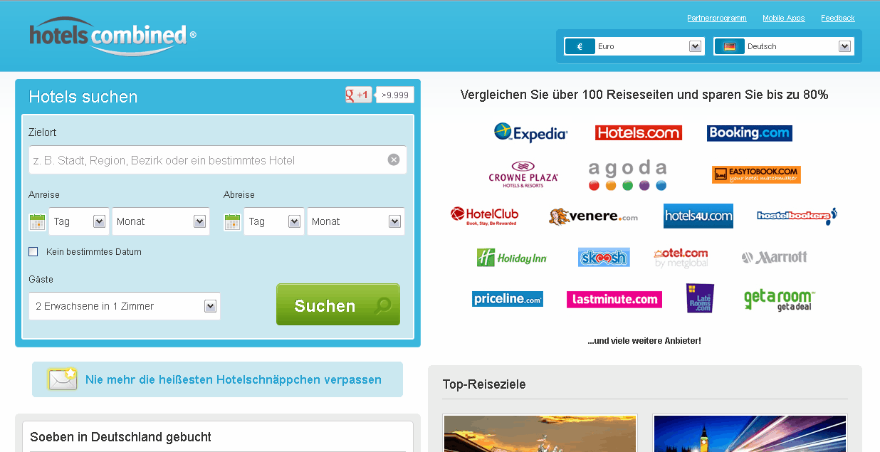 HotelsCombined Screenshot