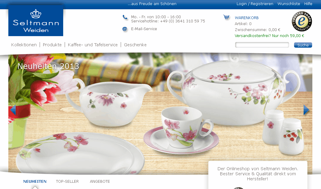 Seltmann Weiden Screenshot