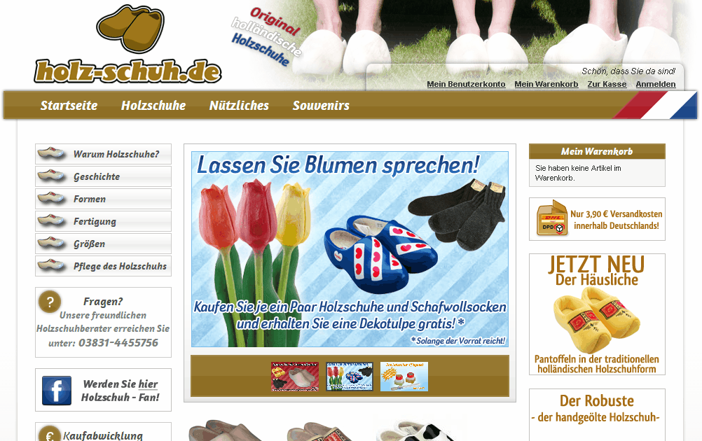 holz-schuh.de Screenshot