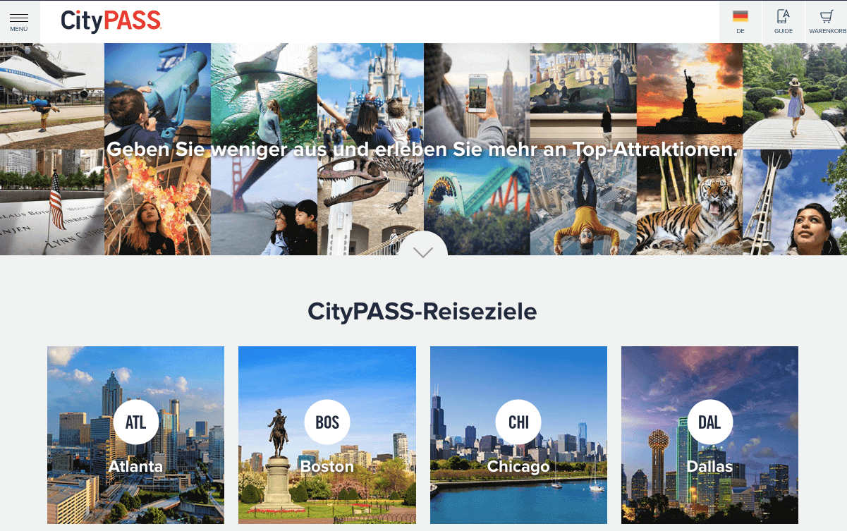 CityPASS Screenshot