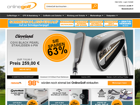 onlinegolf Screenshot