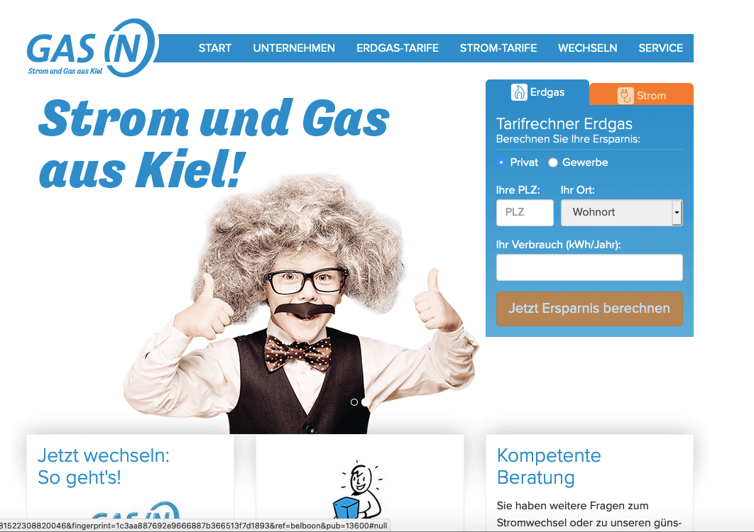 GAS IN Screenshot